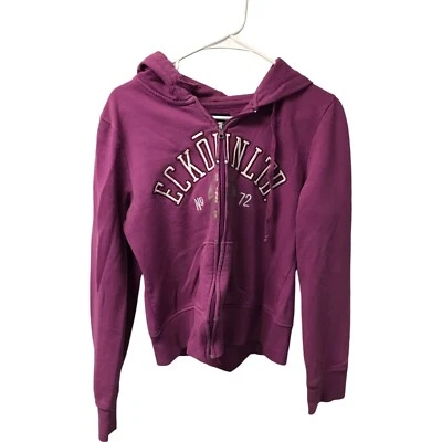 Sudadera con capucha Ecko roja Rawthentic cremallera completa para mujer talla XL púrpura manga larga cordón Foto 1 de 4