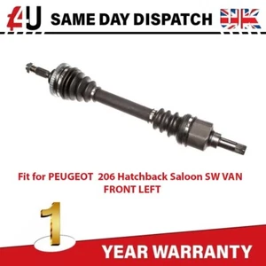 SE ADAPTA A PEUGEOT 206 Hatchback berlina SW VAN 1.1 1.4 EJE DE TRANSMISIÓN DELANTERO IZQUIERDO - Imagen 1 de 3