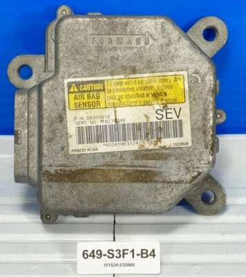 1998 凯迪拉克塞维利亚 Fr(右侧 Fr 座椅)模块 16238346 原始设备制造商 649s3f1b4 — 第 1/4 张图片