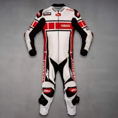 Traje de carreras de motocicletas Yamaha cuero de vaca motocicletas traje de montar para hombre Foto 1 de 4