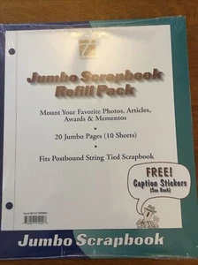 Paquete de recarga de álbum de recortes Jumbo Thompson Paper Box Co. - Imagen 1 de 2