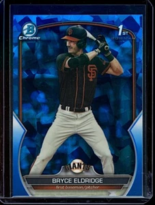 2023 Bowman Draft Chrome Sapphire Edition #BDC107 Bryce Eldridge Rookie - Picture 1 of 2
