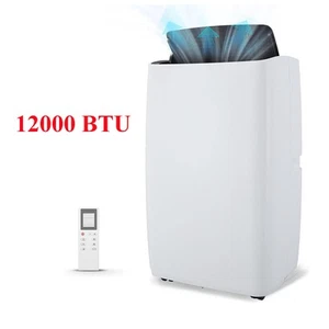 12000 BTU Portable Air Conditioner 3in1 Quiet AC Unit w/Fan Dehumidifier Remote - Picture 1 of 9