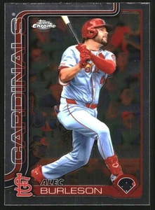2025 Topps Chrome #281 Alec Burleson St. Louis Cardinals - Picture 1 of 2