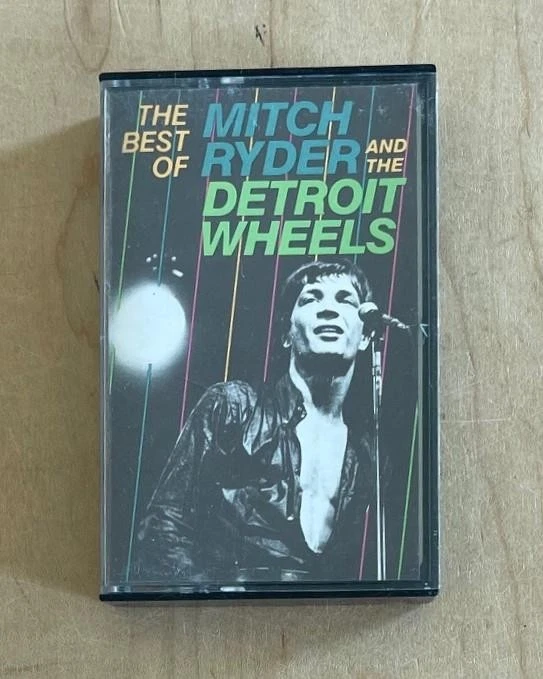 BEST OF MITCH RYDER & DETROIT WHEELS 1984 CBS Cassette Rock R&B Roots Rock Blues - Image 1 of 4