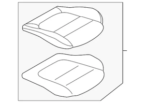 Genuine Mazda Cushion Assembly BEDR-88-110B-02 - Foto 1 di 2