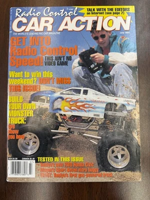 Radio Control Car Action magazine RCCA July 1994 RC vintage - Image 1 of 2