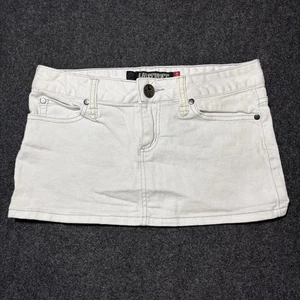 Vintage Lip Service Minirock Dolch Punk Rock Denim Goth Emo Damen 27 Y2K - Bild 1 von 7