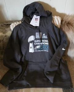 Nike Women's Super Bowl LIX Champions Eagles Locker Room Club Hoodie S: XL - Picture 1 of 1