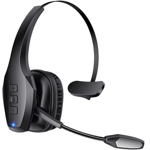 Bluetooth Headset mit Mikrofon Wireless Noise Cancelling Necode BLK CELL/PC/TRUCKER a19 - Bild 1 von 5