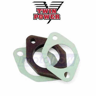 Twin Power Manifold Spacer for 1979-1985 Harley Davidson FXEF Fat Bob - Fuel iy Foto 1 de 4