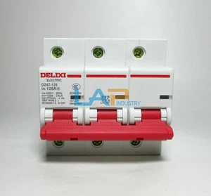 1PC NEW FOR Circuit Breaker DZ47-125 3P 3-phase switch 63/80A/100A/125A - Picture 1 of 18