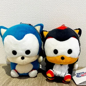 Sonic the Hedgehog Plush Mascot Sonic & Shadow Set Cooro SEGA STORE TOKYO 2025 - Picture 1 of 4