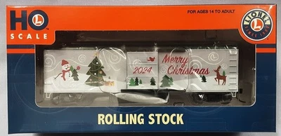 Lionel HO 比例 RTR 2024 圣诞 Boxcar # 2454250 — 第 1/2 张图片