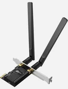 TP-Link AC1200 PCIe WiFi Card for Desktop PC (Archer T5E) - Bluetooth black - Afbeelding 1 van 8
