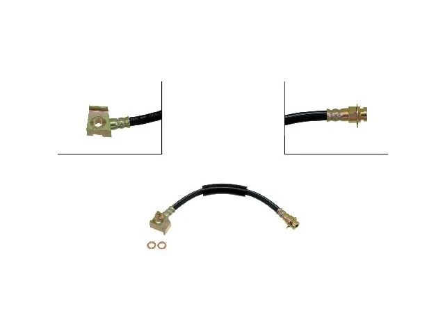 Manguera de freno delantera derecha para Ford Country Squire 1987-1991 1988 1989 1990 ZJ645RW Foto 1 de 1