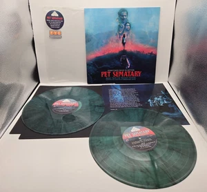 Pet Sematary Original Score 2xLP FYE Exclusive Mist Blue Vinyl 180gram - Picture 1 of 12