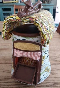 Vintage Fisher Price Woodsey scoiattolo famiglia 1980 casa sull'albero negozio bosco usato in ottime condizioni - Foto 1 di 5