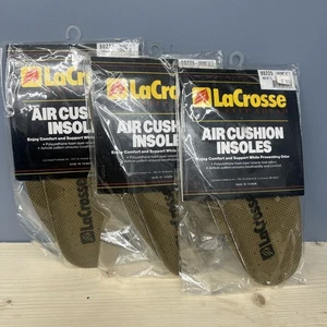 3 Pair -- Men's 6 LACROSSE Insole Air Cushion Prevents Odor Insoles Work Boots - Picture 1 of 4