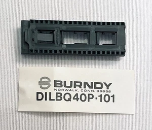 Burndy DILBQ40P-101 40 Pin ZIF Socket - NOS - Picture 1 of 1
