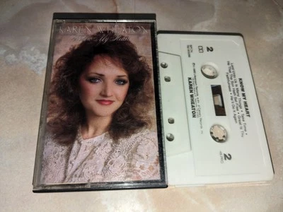 Karen Wheaton - Know My Heart Cassette Tape 1988 Life Stream Records Gospel - Image 1 of 4