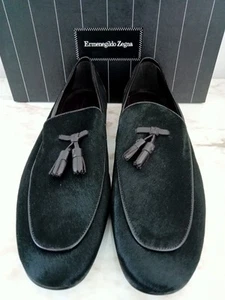Ermenegildo Zegna Ponyskin Tasselled Loafers - Picture 1 of 7