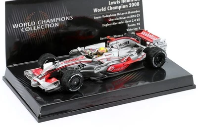 F1 McLAREN MP4/23 #22 L.Hamilton World Champion 2008 1/43 MINICHAMPS 530084332 - Photo 1/4