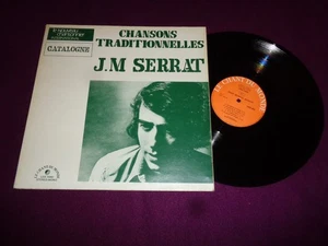 LP J.M SERRAT / CHANSONS TRADITIONNELLES / CATALOGNE / LCDM FRENCH PRESS - Picture 1 of 1