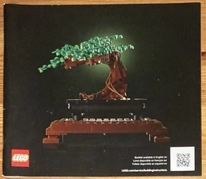 Instruction Booklet Manual Only LEGO Botanical Collection Bonsai Tree 10281 - Picture 1 of 2