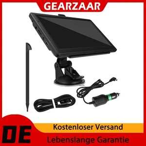 7 Zoll GPS Navi Navigation für Auto LKW PKW Navigationsgerät 8G EU Karten DE - Bild 1 von 20