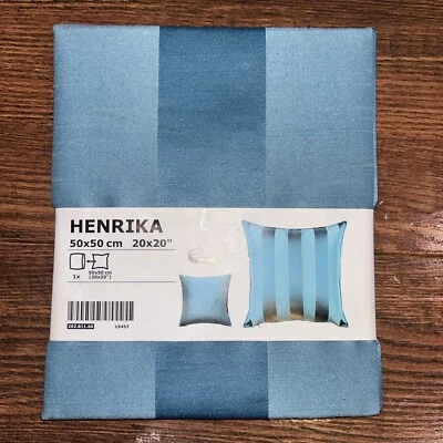 Новый Ikea HENRIKA подушка подушка чехол 20 «x 20» бирюзовый бирюзовый Aqua - Изображение 1 из 2