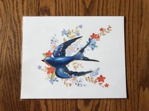 2018 Hallmark Print Barn Swallow - Beauty of the Birds by Craig Kueck New~Member - Picture 1 of 8