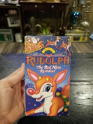 Rudolph The Red Nosed Reindeer VHS 1992 Goodtimes Christmas Classic Movie  new - Image 1 of 4