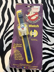 *Vintage* Real Ghostbusters Stay Puft Watch - CIB 