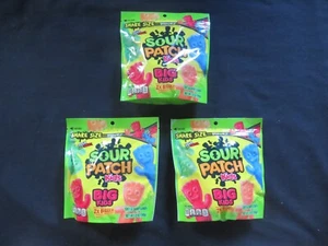 (3) Share Size Bags Sour Patch Kids Big Kids Sour Then Sweet Candy 12 Oz Each ! - Picture 1 of 2