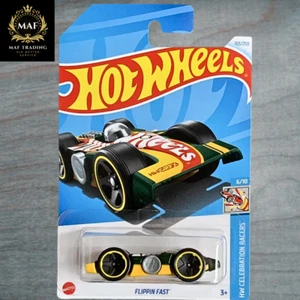Hot Wheels Flippin Fast Green #103 Mainlines 2024 ∣ Diecast New Car Collectors - Imagen 1 de 2