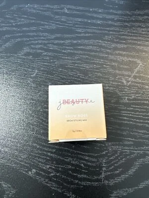 Jazmine Beauty Brow Boss Brow Styling Wax .18 oz 5g New Sealed Box TRAVEL Size - Image 1 of 2