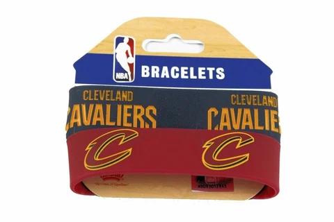 Cleveland Cavaliers 2-pc Bracelets Bold Graphics Cover