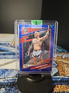 2022 Panini Donruss Optic UFC - Blue Velocity Prizm #20 Anthony Smith - Picture 1 of 2