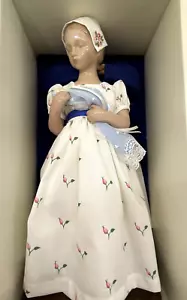 1983 1st EDITION MARY THE DOLL & BABY BING AND GRONDAHL B&G PORCELAIN CLOTH 14" - Picture 1 of 7