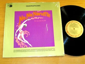 QUAD BROADWAY MUSICAL LP - COLUMBIA SQ 30563 - "NO, NO, NANETTE" - Picture 1 of 2