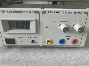 VOLTCRAFT PS-1302 D Regulated DC Power Supply 30V 2A - Picture 1 of 6