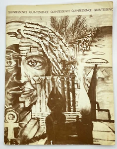 1983 Quintessence Magazine - Rutgers University Poetry Expression Art - Vintage - Bild 1 von 8