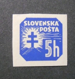 DEUTSCHLAND REICH 1939 SLOWAKEI Germany Protectorate "Zeitungen" 5h Ultramarin postfrisch ** - Bild 1 von 1
