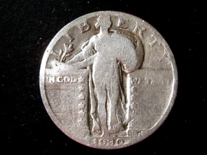 1930 STANDING LIBERTY QUARTER #1 - Picture 1 of 2