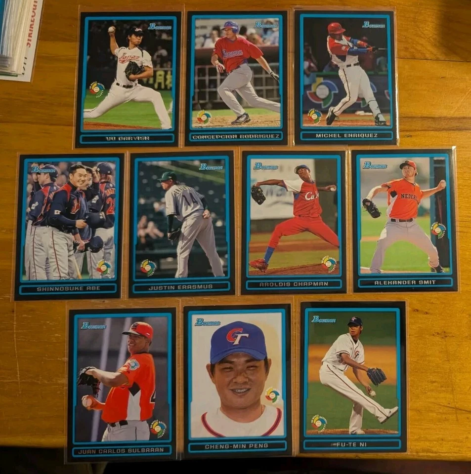 2009 Bowman WBC Prospects Singles you pick fill your set - Image 1 of 1