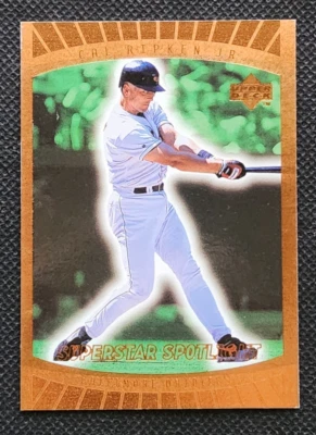 1999 Upper Deck Super Star Spotlight Cal Ripken Jr. # 83  - Image 1 of 2