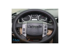 Freelander 2 coprivolante in vera pelle nera da cucire a mano - Imagen 1 de 1