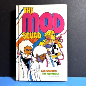 THE MOD SQUAD Assignment: The Arranger, Book from 1969 TV series HC Whitman Pub - Picture 1 of 11