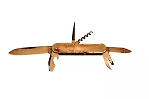 Vintage Martini & Rossi Distillery Advertising Rigger'S Knife Sailors Multi Tool - Picture 1 of 7